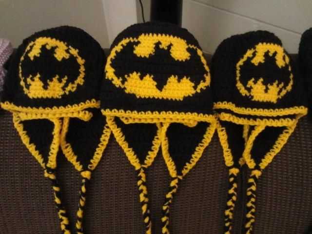 Knitted batman hat pattern free