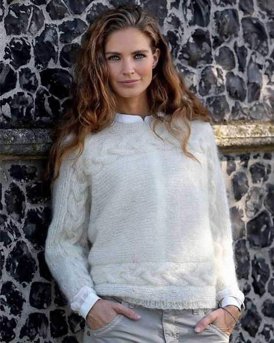 Dk sweater knitting pattern