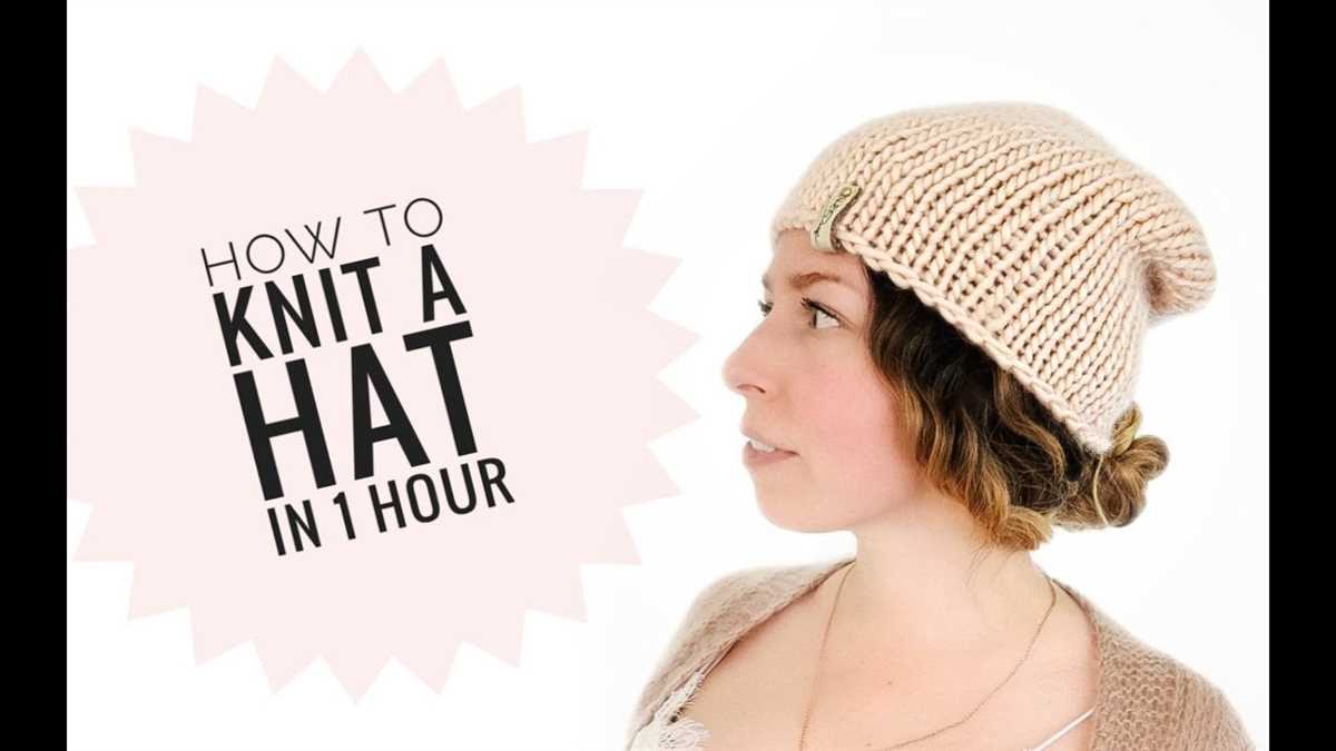 Easy knit hat patterns on circular needles