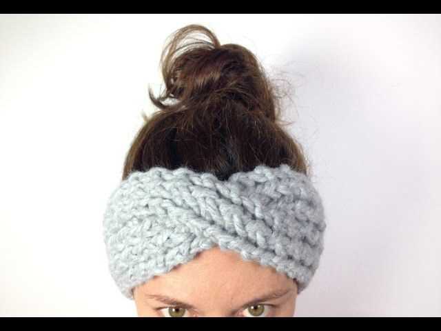 Knitting loom ear warmer pattern