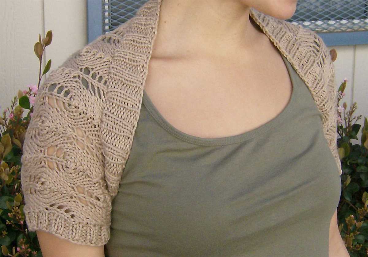 Free knitting patterns shrugs wraps