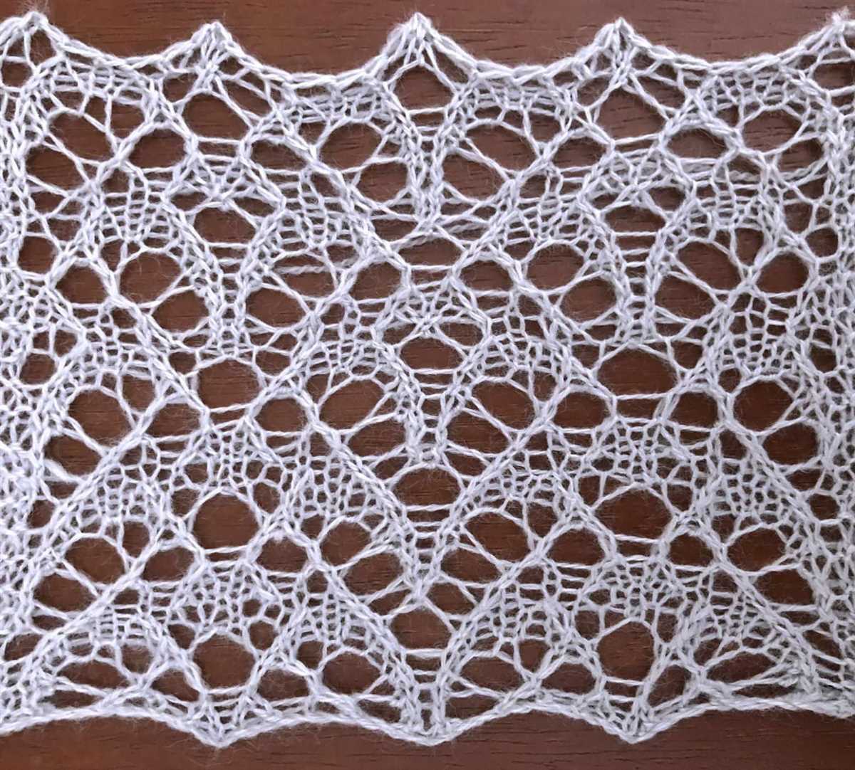 Cotton lace knitting patterns