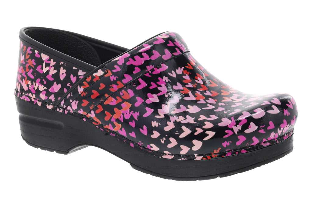 Dansko knit pattern clogs