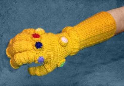 Infinity gauntlet knitting pattern free