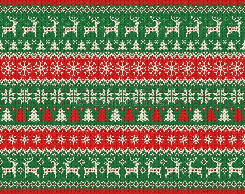 Free christmas knit patterns