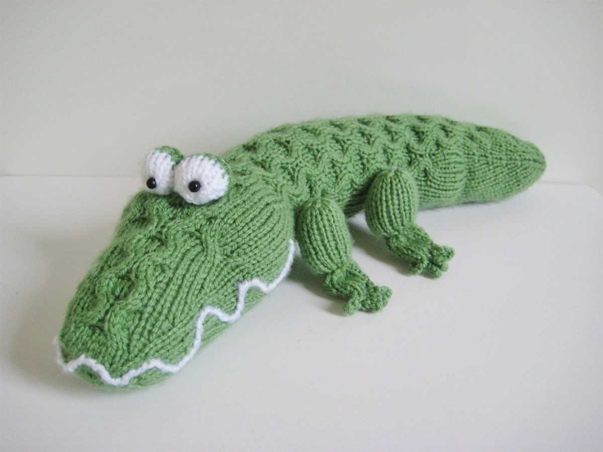 Free knitted animal patterns to download