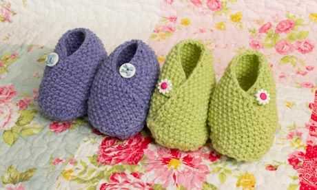 Free knitting patterns for childrens slippers