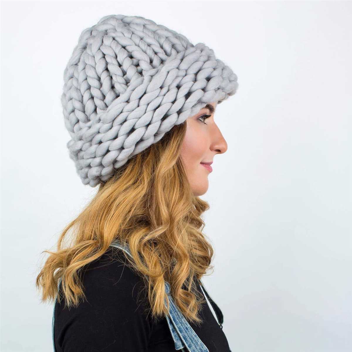 Free super bulky knit hat pattern