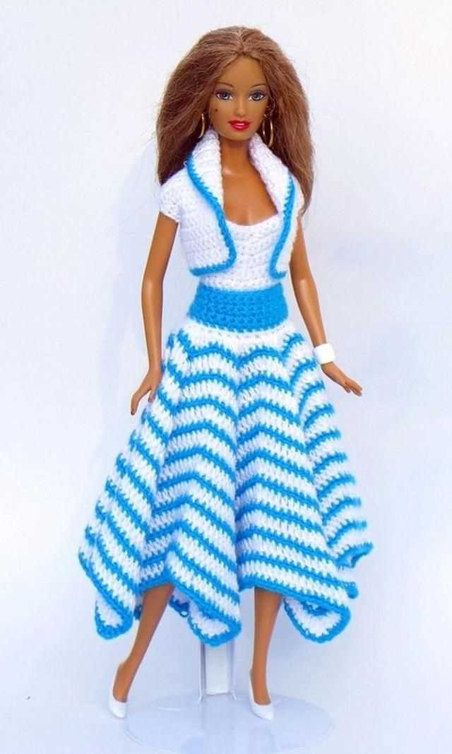 Knitting pattern barbie doll clothes free