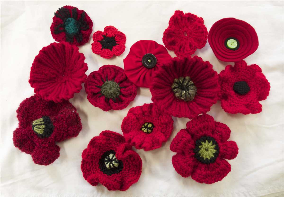 Poppy knitting pattern british legion