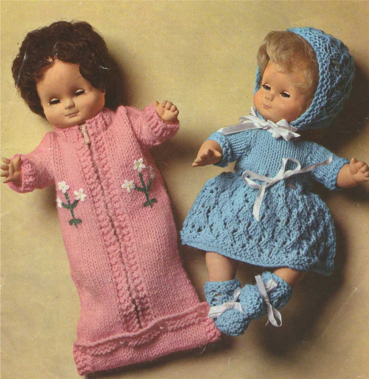 Free knitting patterns for 16 inch dolls