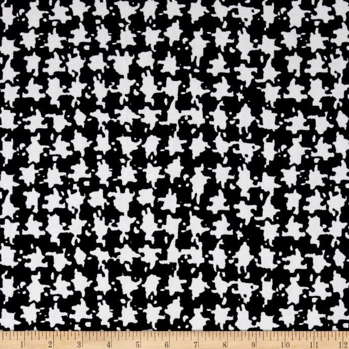 Houndstooth knitting pattern in the round