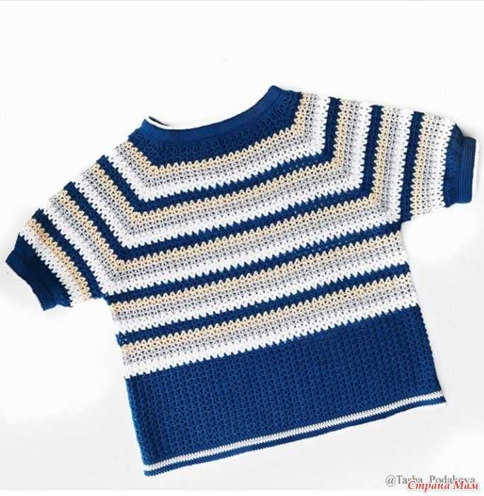 T-shirt knitting pattern