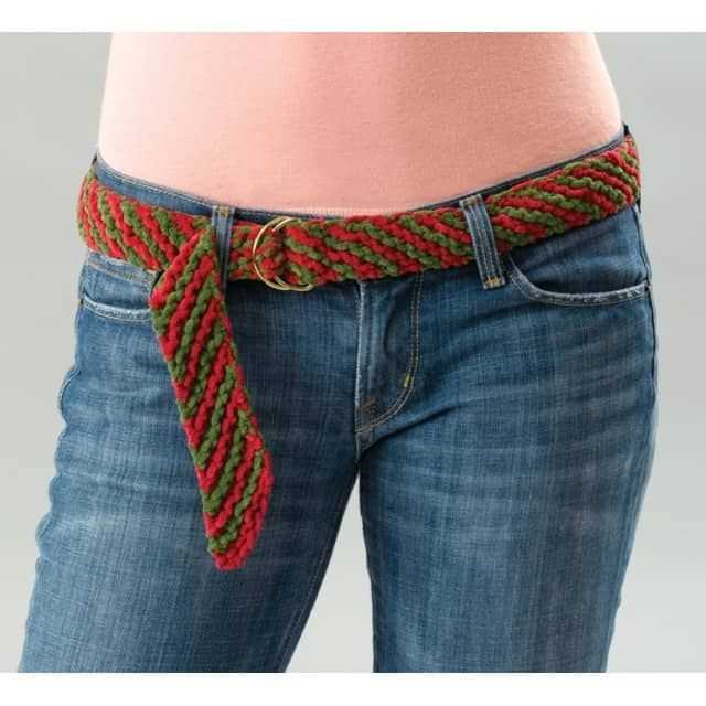 Belt knitting pattern