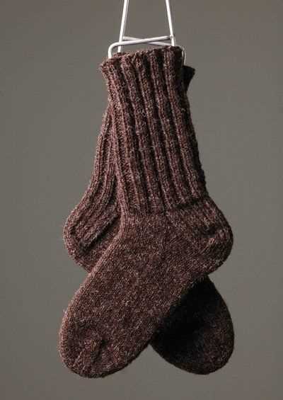 Boot sock knitting pattern