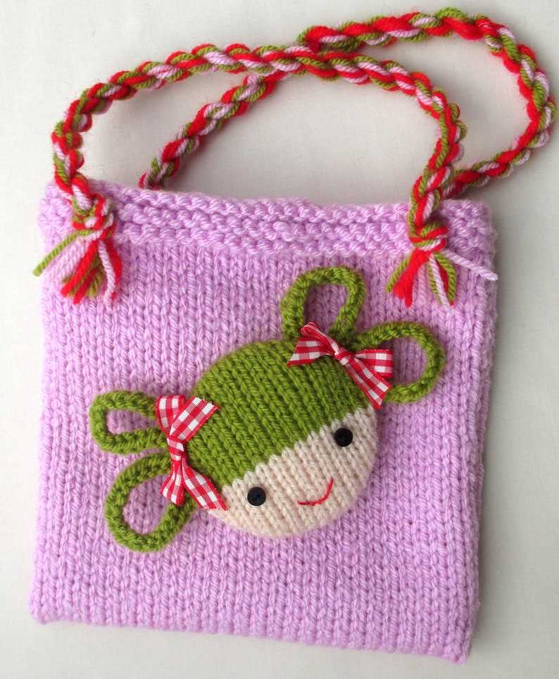 Small knitted bag pattern