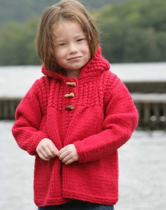 Duffle coat knitting pattern