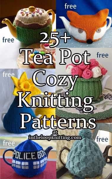 Teapot cosy knitting patterns