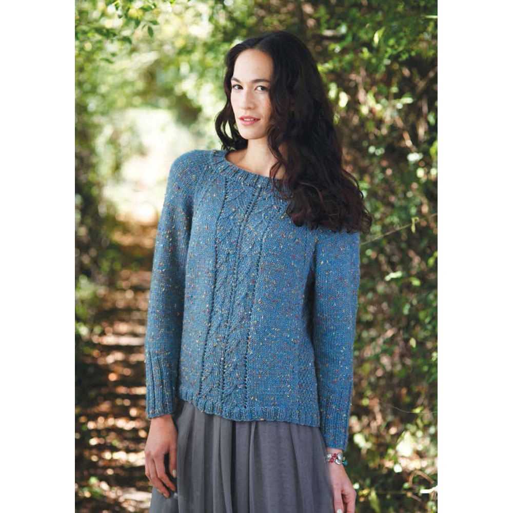 V neck jumper knitting pattern free