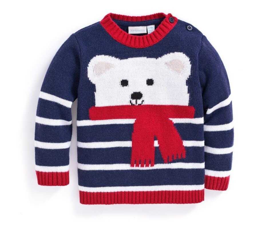 Bear sweater knitting pattern