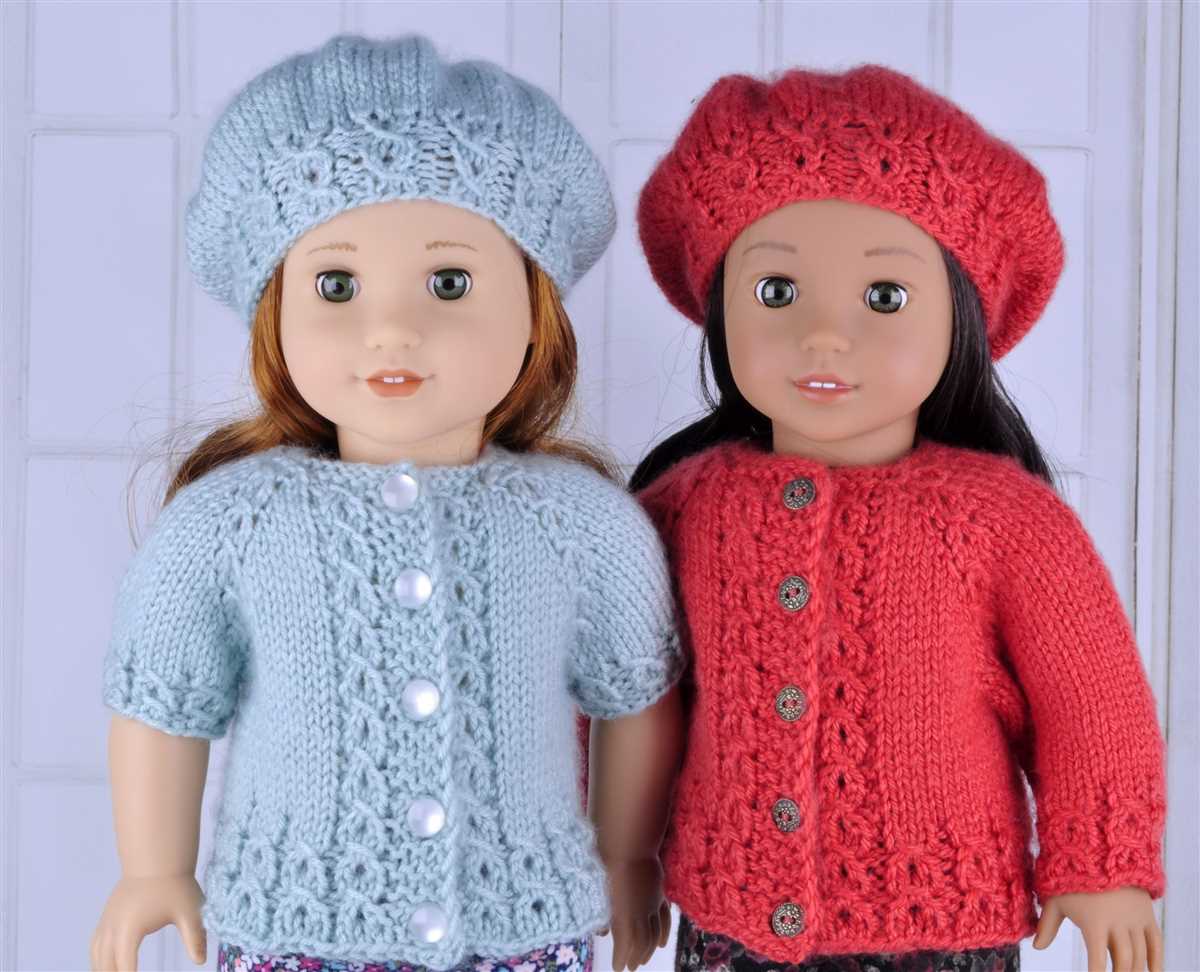 Free knitting patterns for 8 inch doll clothes