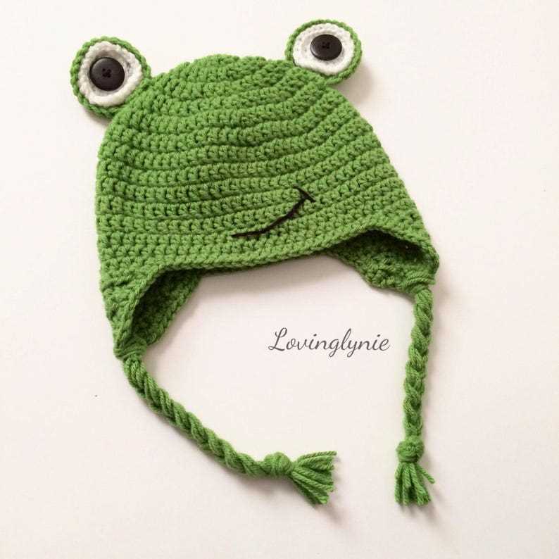 Frog knit hat pattern