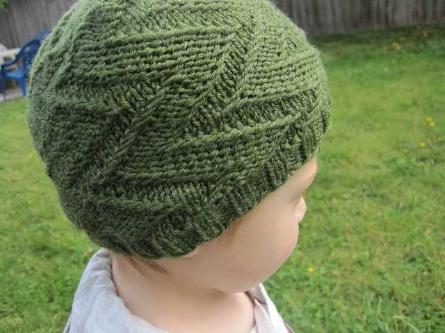 Boys knit hat pattern