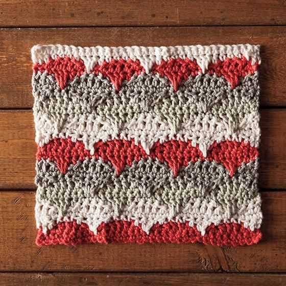 Knitting sampler squares free pattern