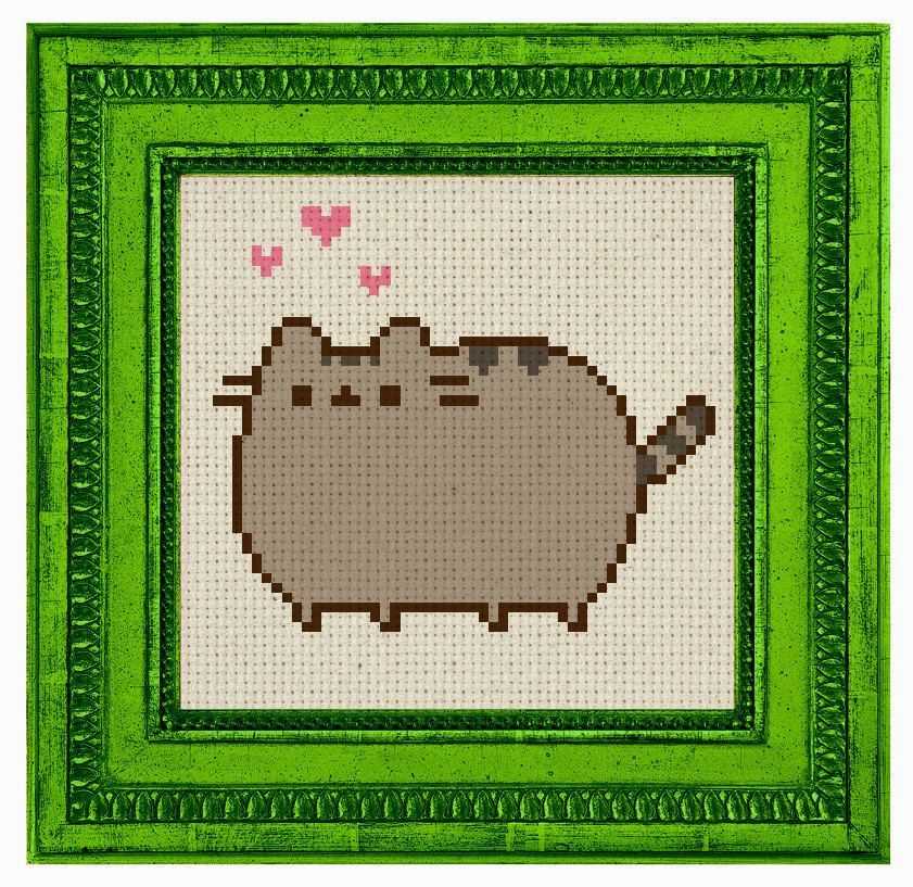 Pusheen knitting pattern