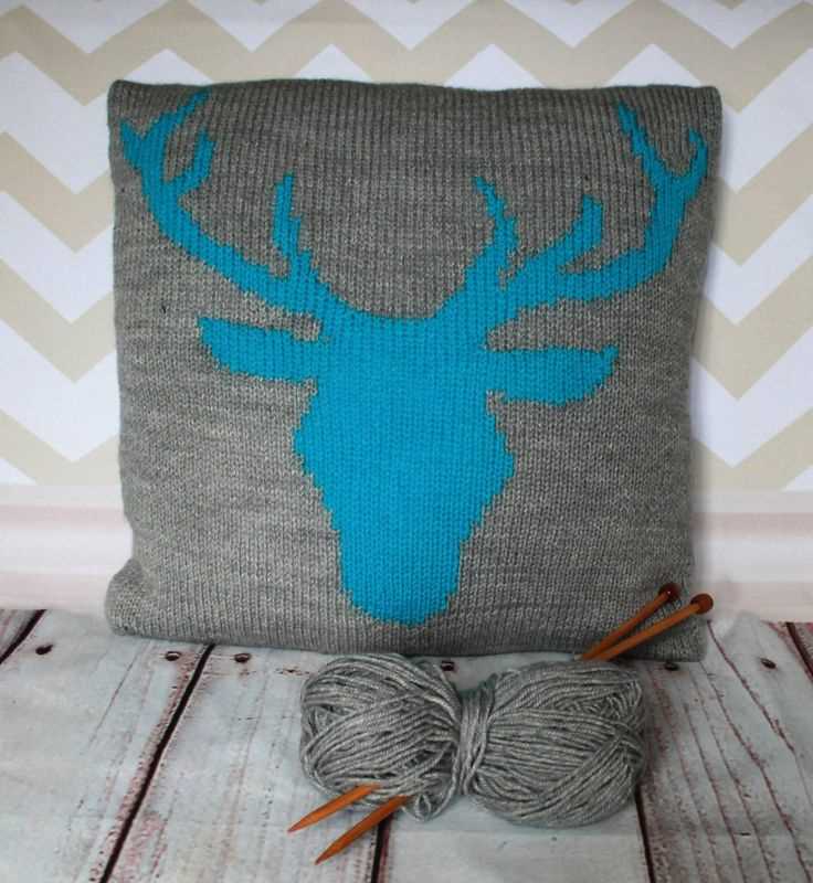 Easy knitting pattern cushion cover