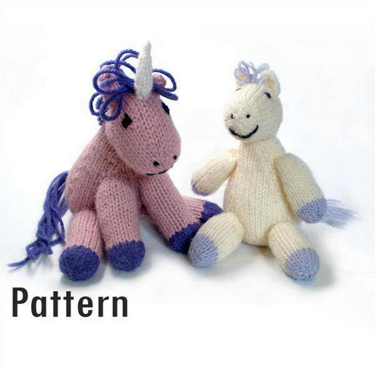 Horse knitting pattern