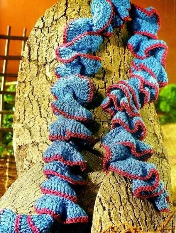 Spiral scarf knitting pattern free