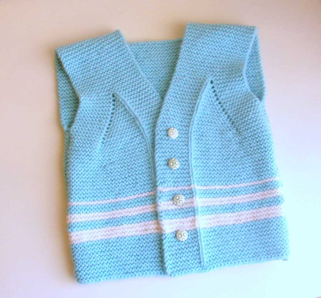 Child's vest pattern knitting