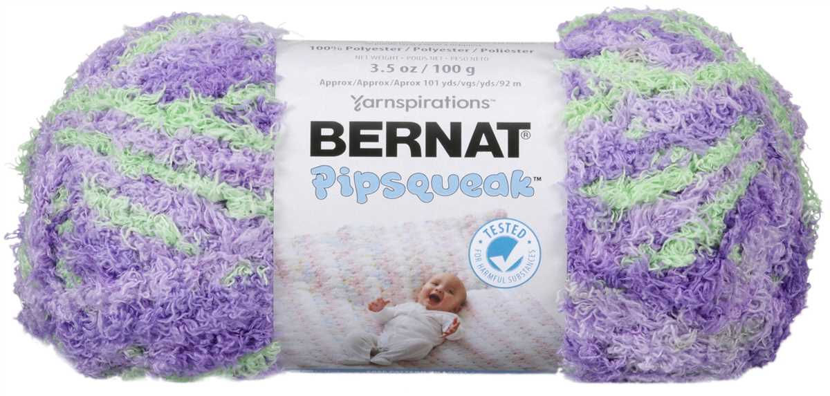 Free knitting patterns using bernat pipsqueak yarn