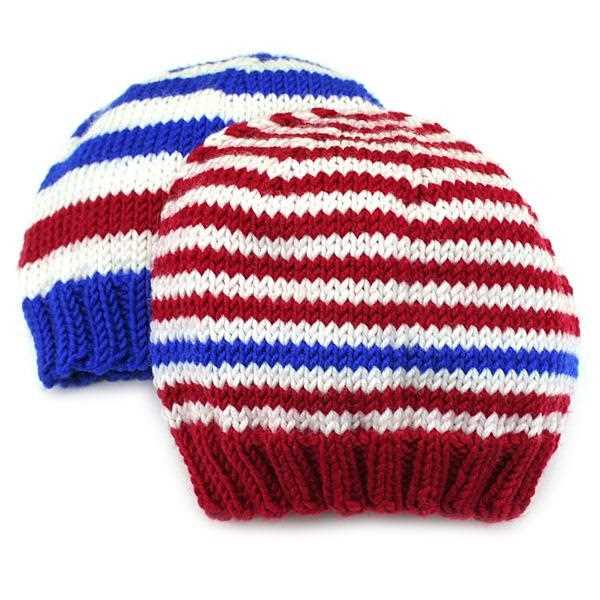 Free flat knit hat patterns