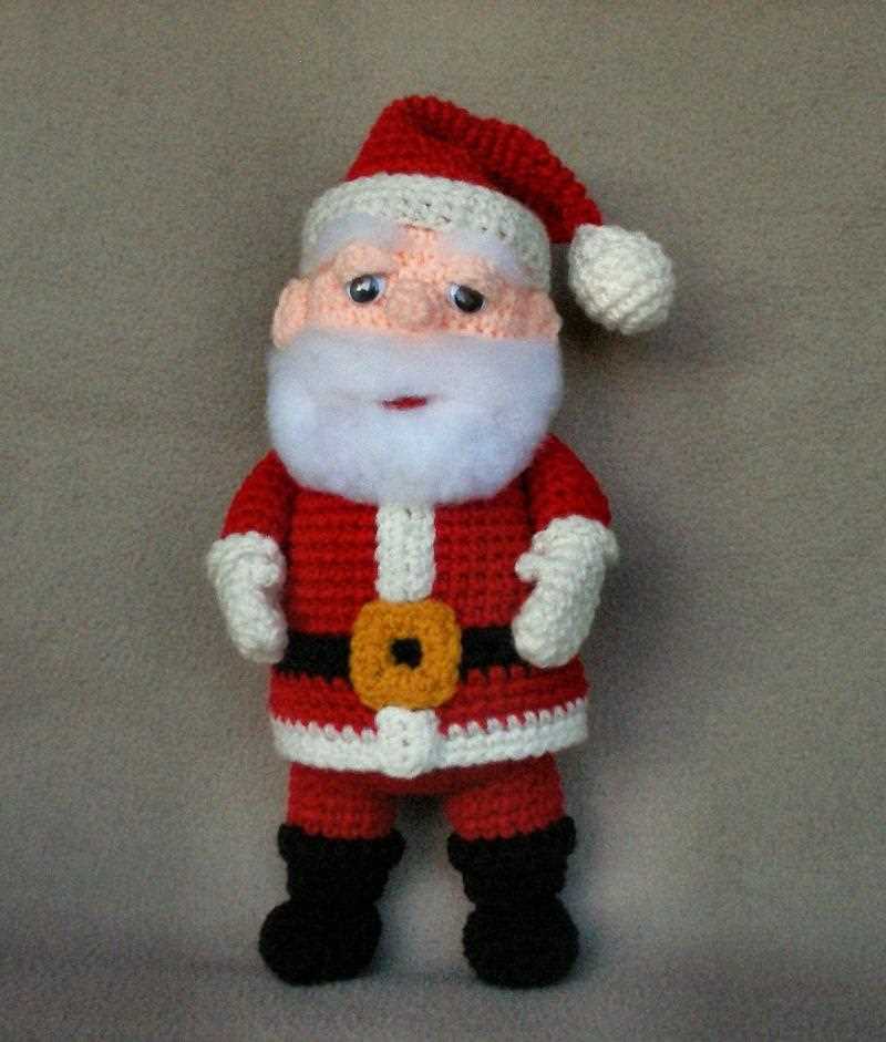 Santa claus knitting pattern free