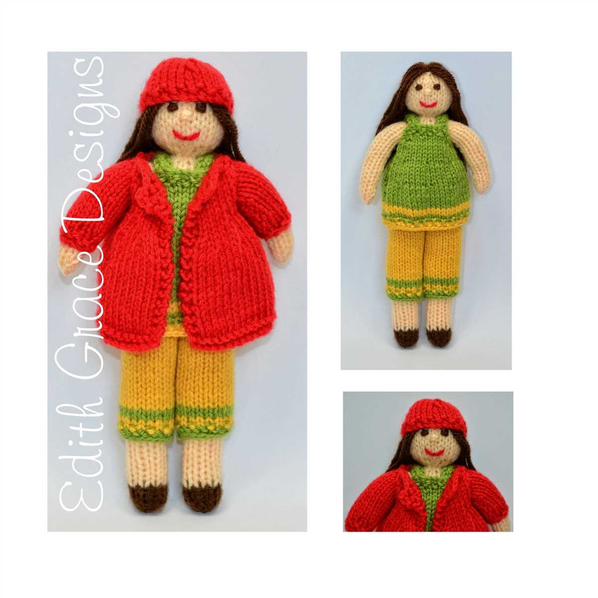 Doll knitting patterns free download