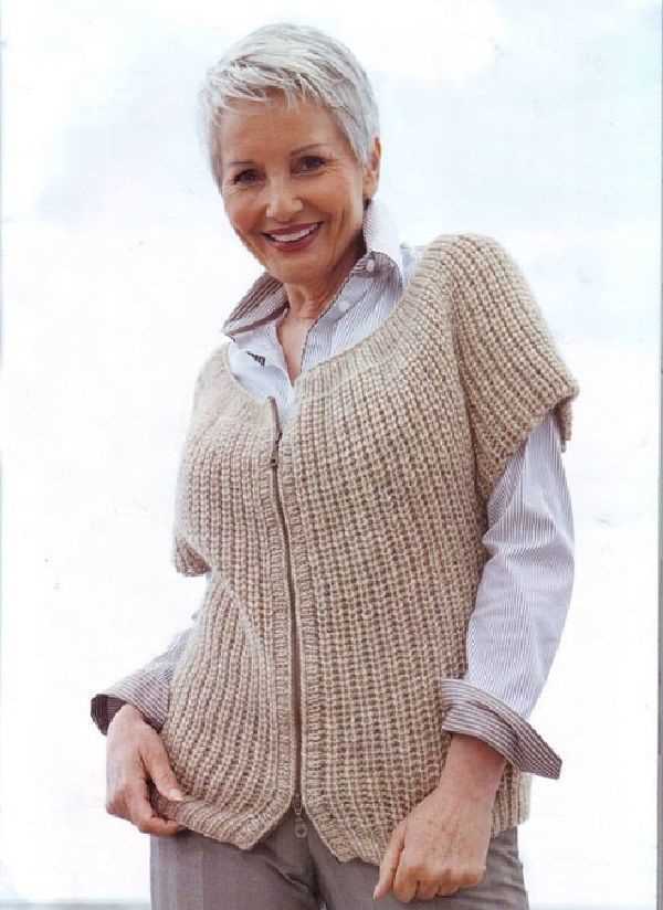 Free knitting patterns vests ladies