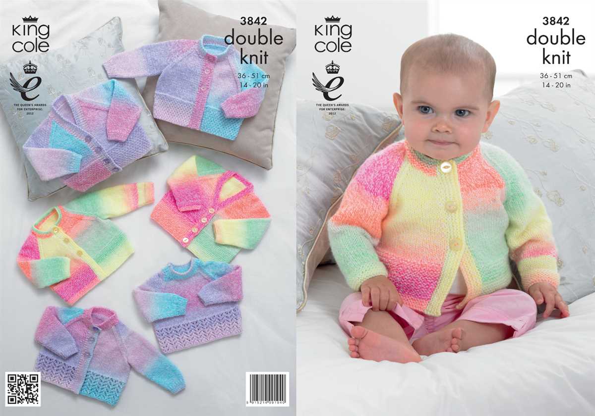 King cole double knitting patterns