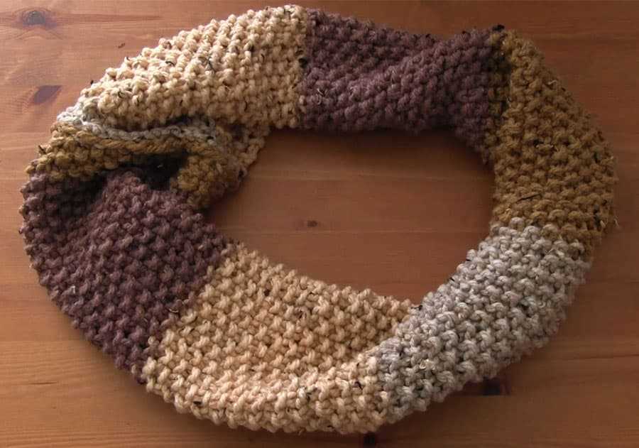 Easy knit scarf patterns