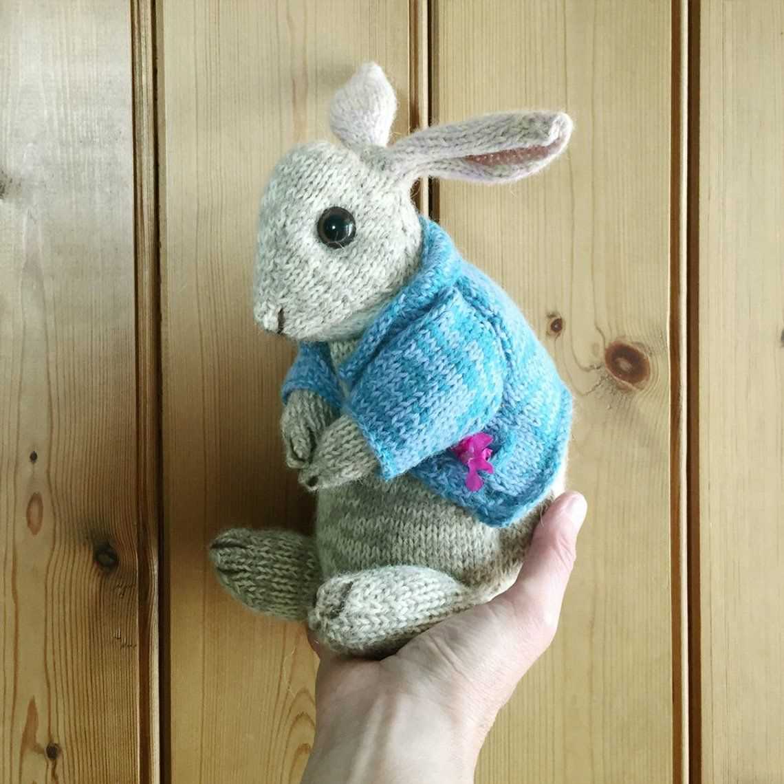 Peter rabbit knitting pattern book