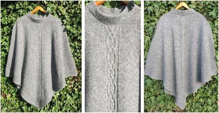 Free poncho knitting patterns nz