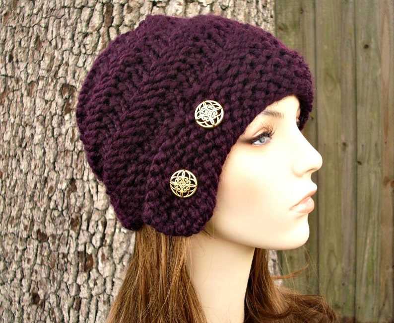 Cloche hat knitting pattern