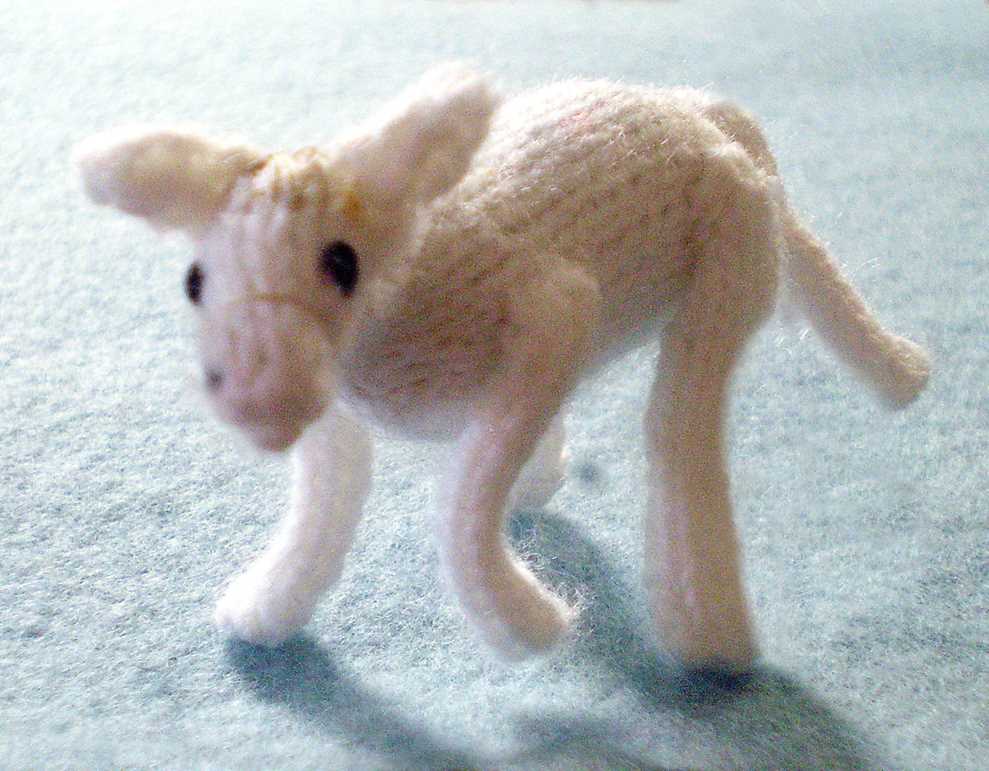 Donkey knitting pattern