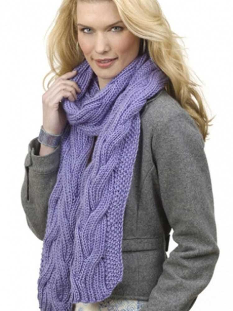 Free knitting pattern scarf