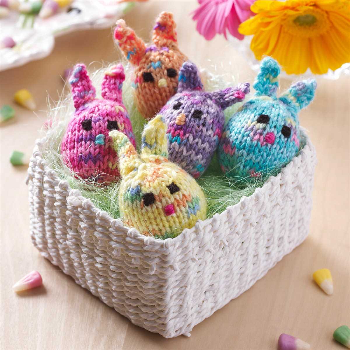 Free easy knit bunny pattern