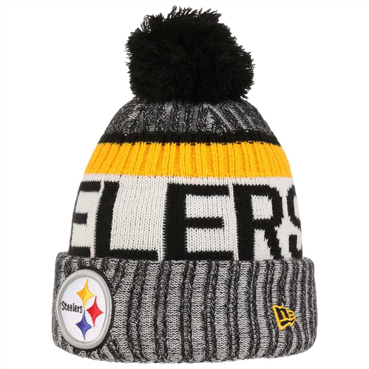 Steelers knit hat pattern