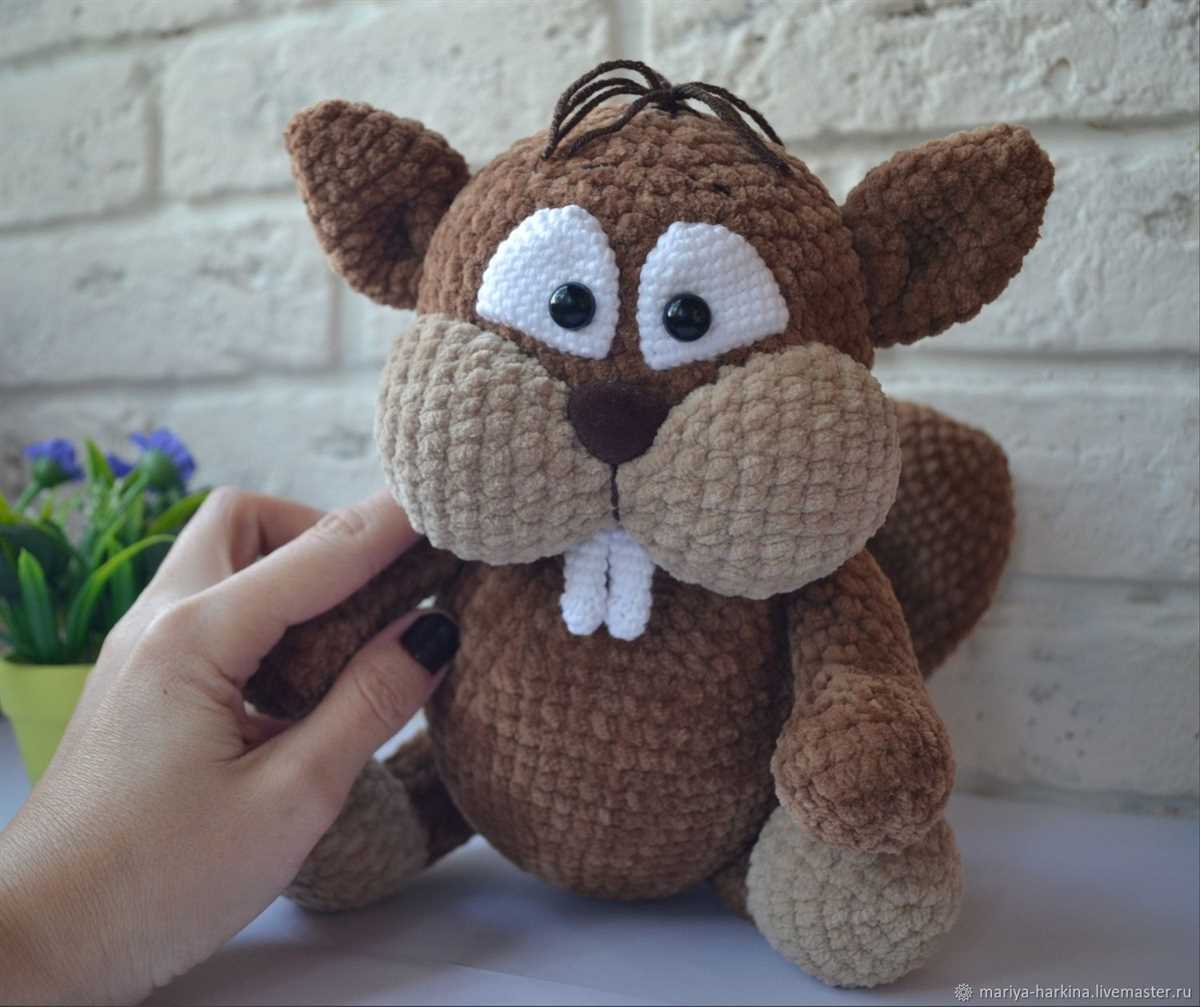 Beaver knitting pattern