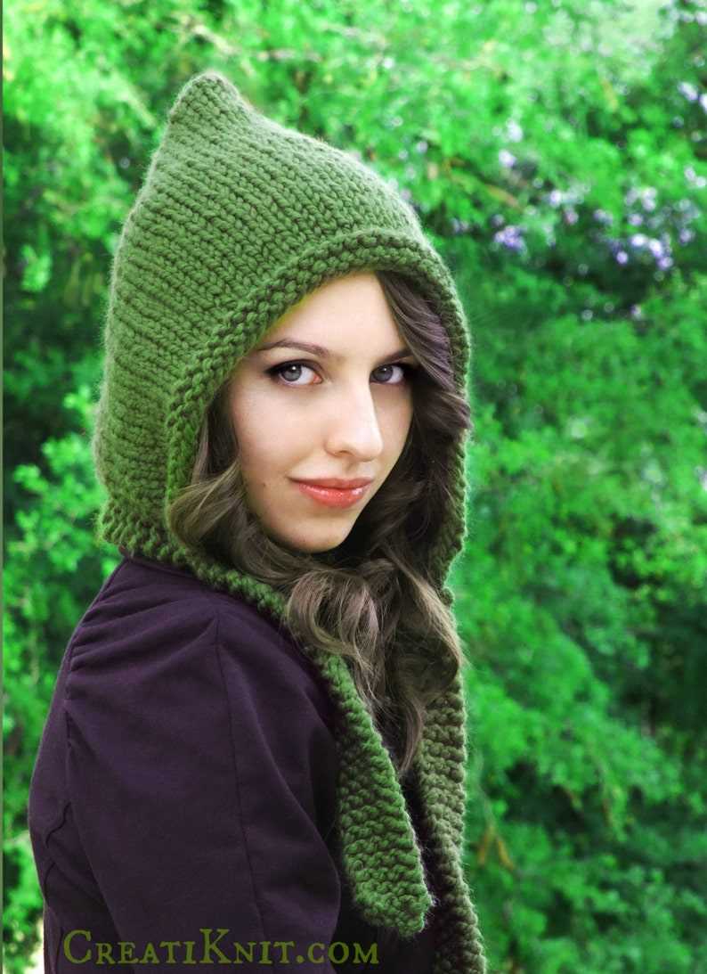 Pixie hat knitting pattern