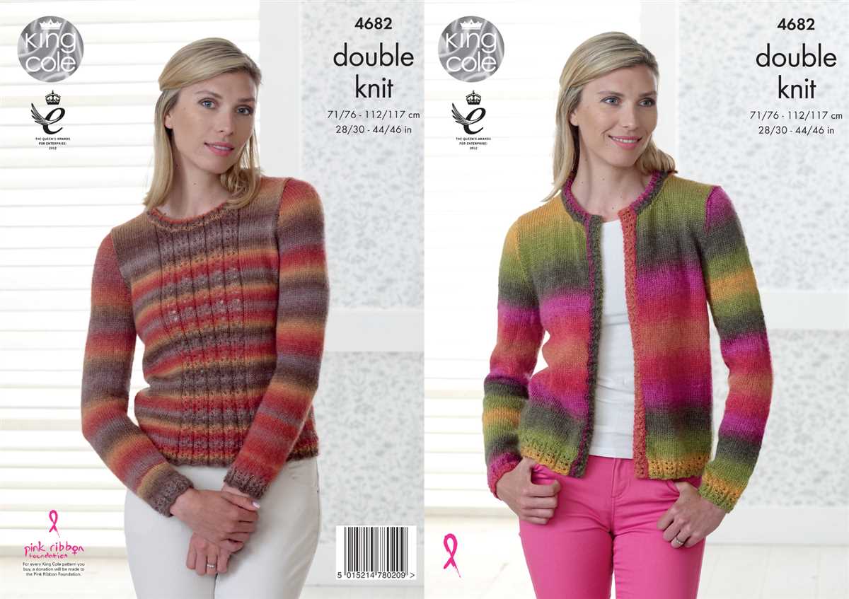 King cole double knitting patterns